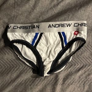 New Andrew Christian Brief, no tags, never worn.